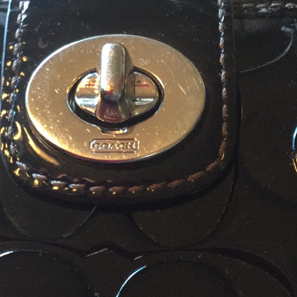 Black Coach Wallet - Picture 2 of 7